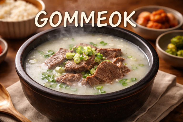Gommeok: The Deep, Comforting World of a Traditional Korean Food