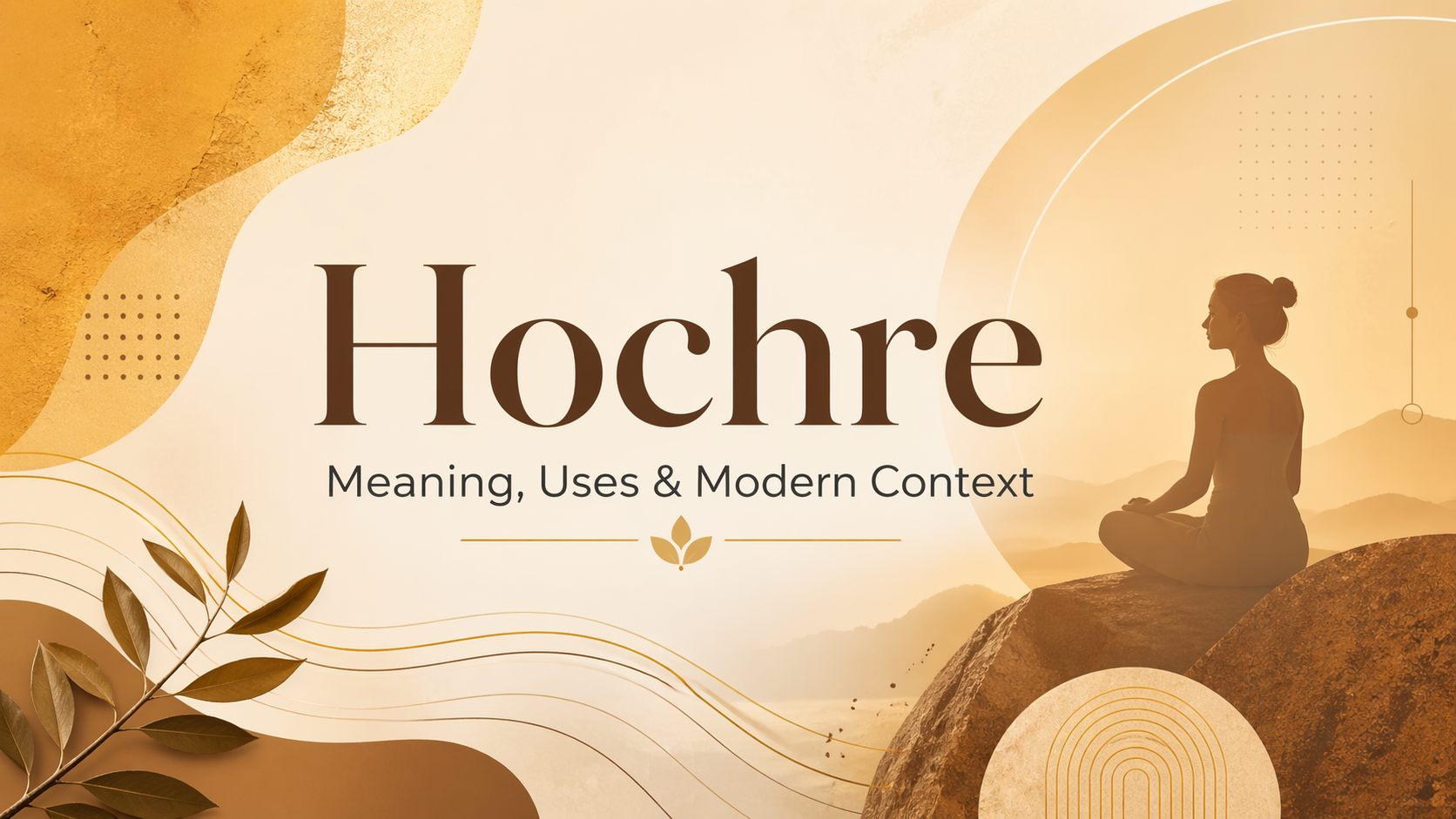 Hochre: Meaning, Uses, and Why This Word Is Getting Attention